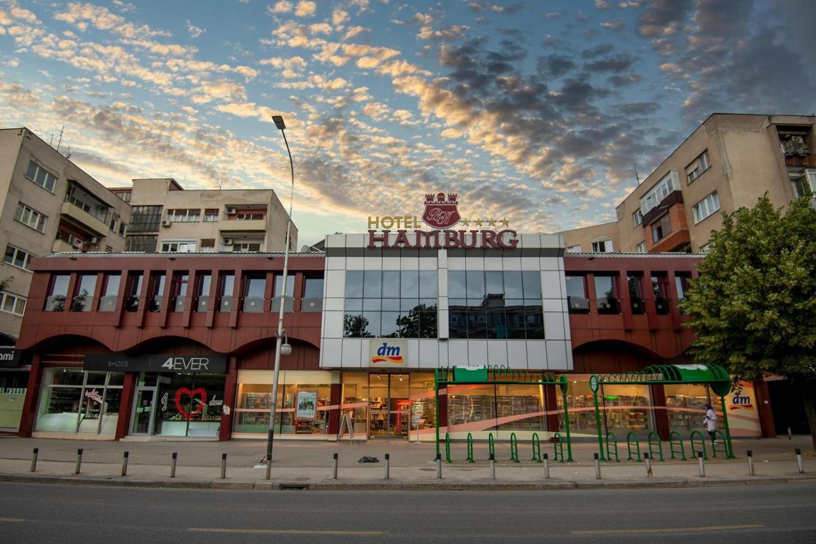 Hotel Hamburg Skopje Exteriör bild