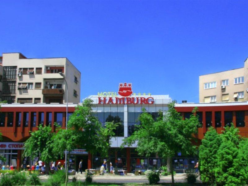 Hotel Hamburg Skopje Exteriör bild